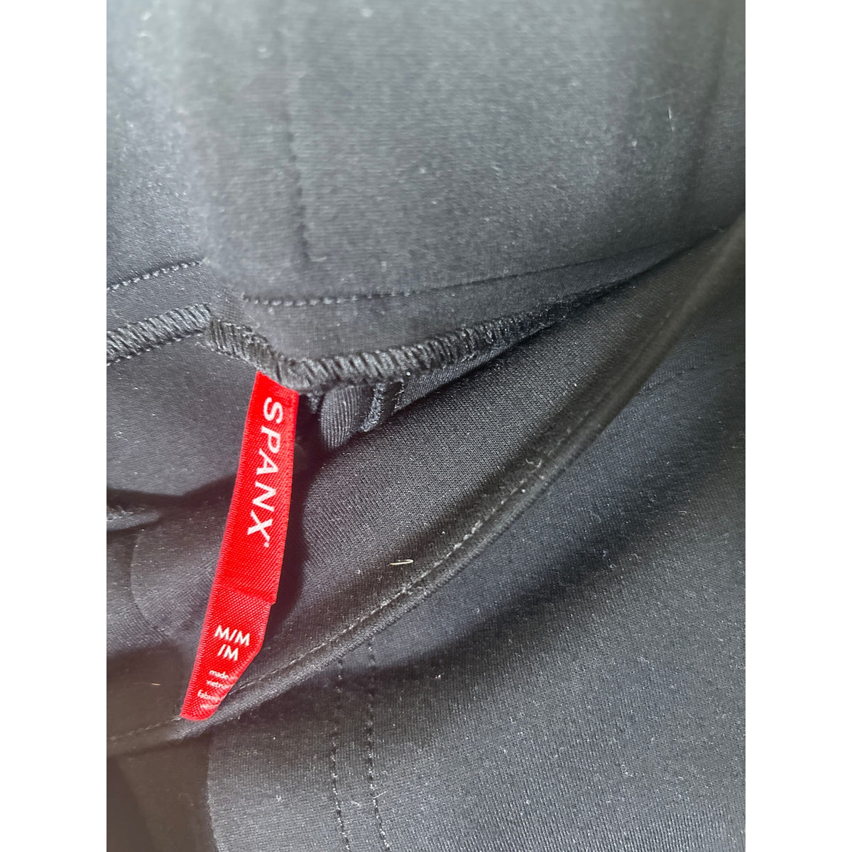 Spanx Black Pull On Pants Sz M