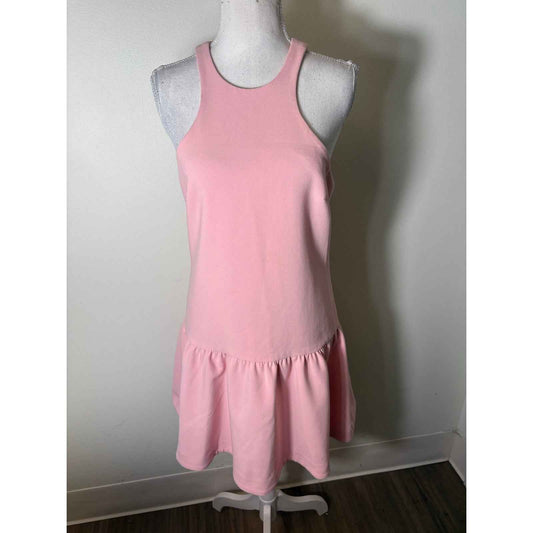 Likely Classic Pink Sleeveless Knee Length Drop Waist Dress Sz 4