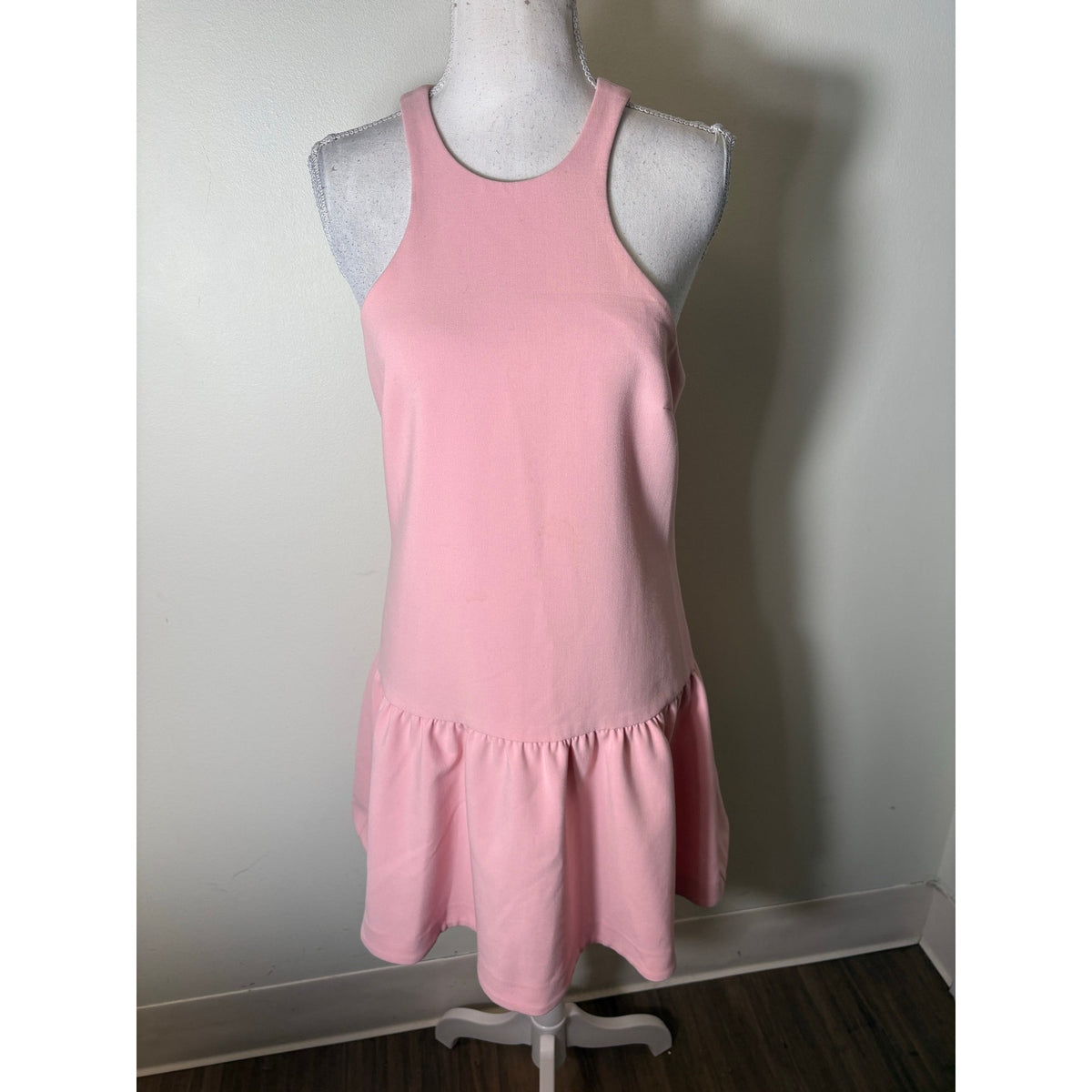 Likely Classic Pink Sleeveless Knee Length Drop Waist Dress Sz 4