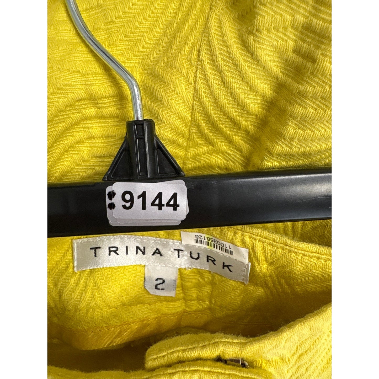 Trina Turk Classic Yellow Short Shorts Sz 2