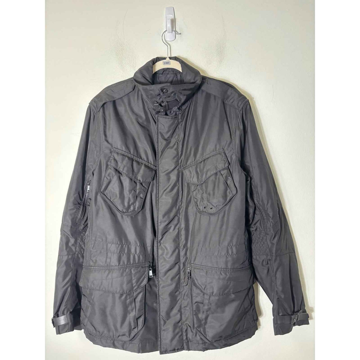 Men's Ralph Lauren Black Label Black Cargo Jacket Sz L