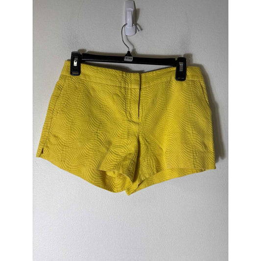 Trina Turk Classic Yellow Short Shorts Sz 2