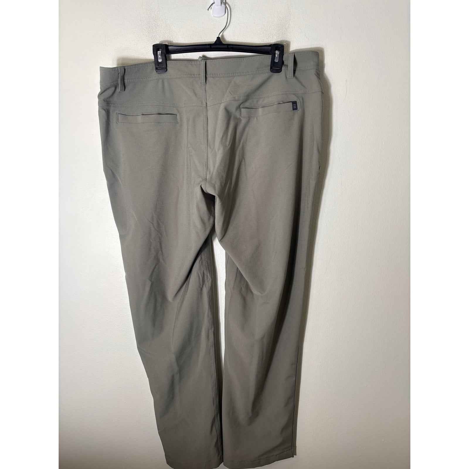 Men's Free Fly Gray Performance Pants Sz 40x32