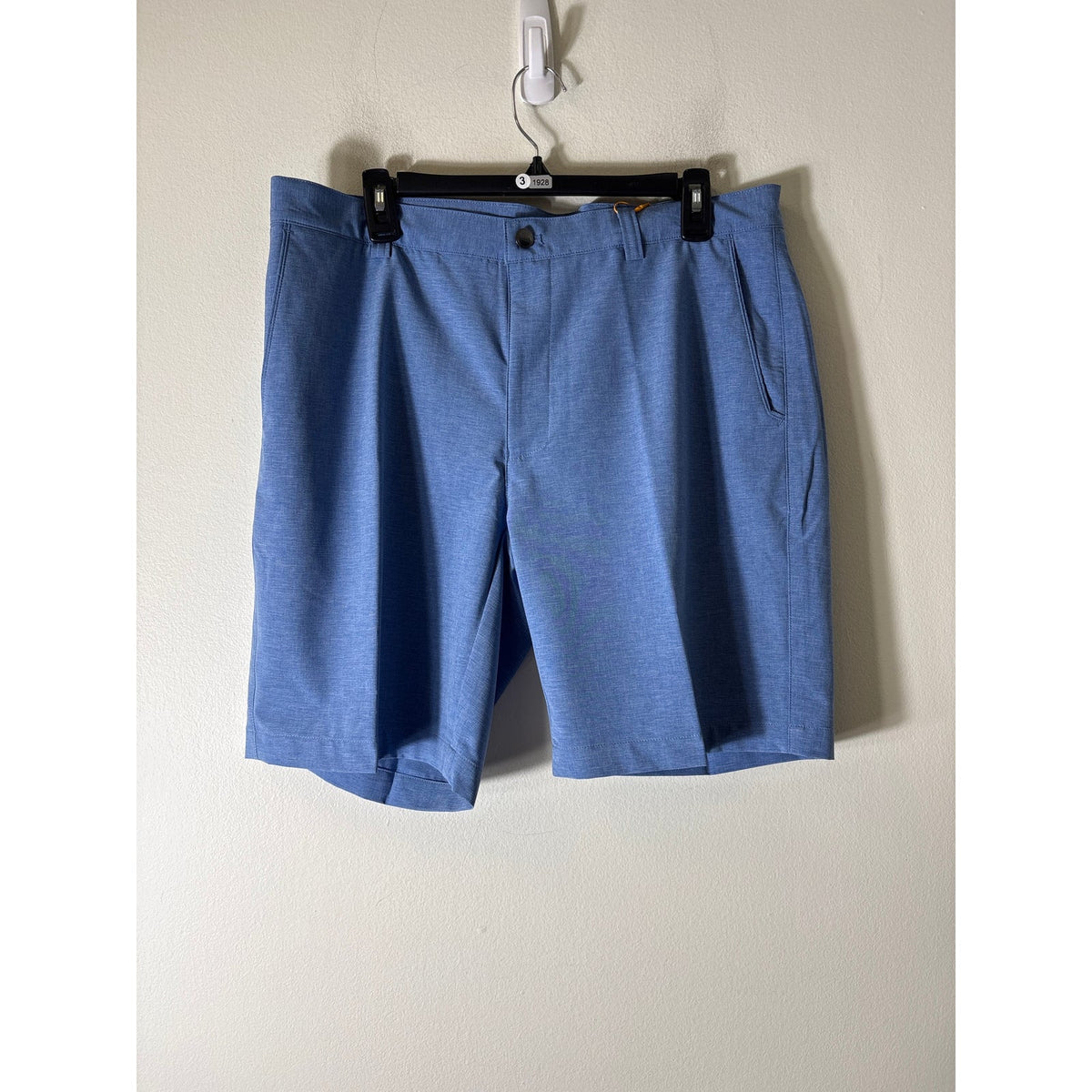 NWT Mens Peter Millar Blue Crown Sport Performance Shorts Sz 35