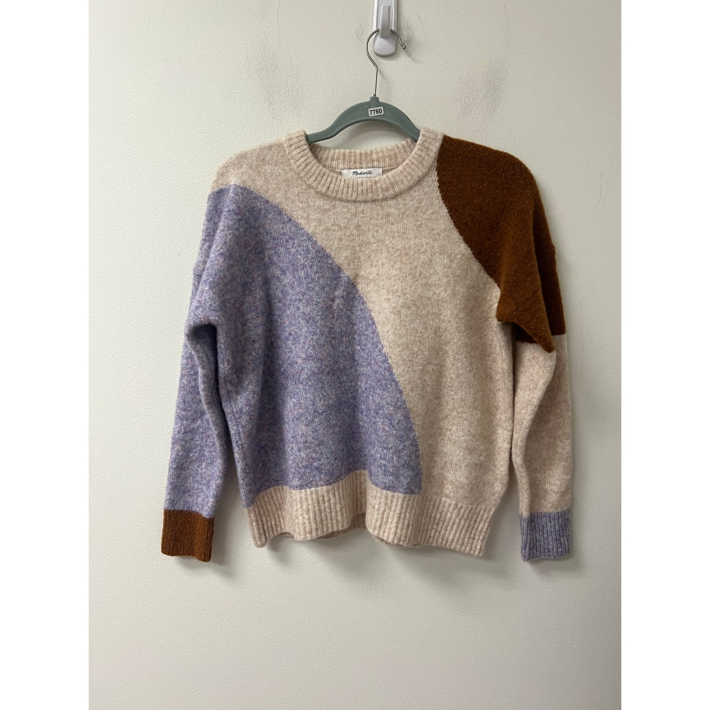 Madewell Color Block Sweater Sz XXS