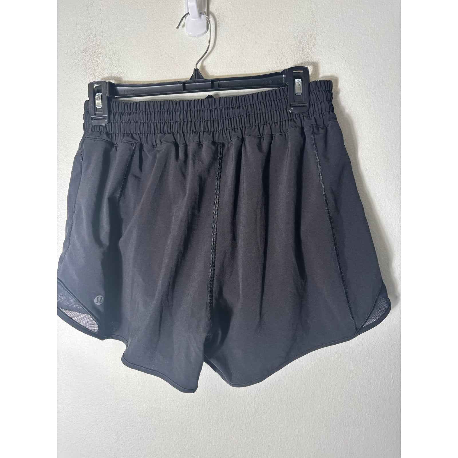 Lululemon Black Athletic Shorts 3" Inseam Sz 10 Tall