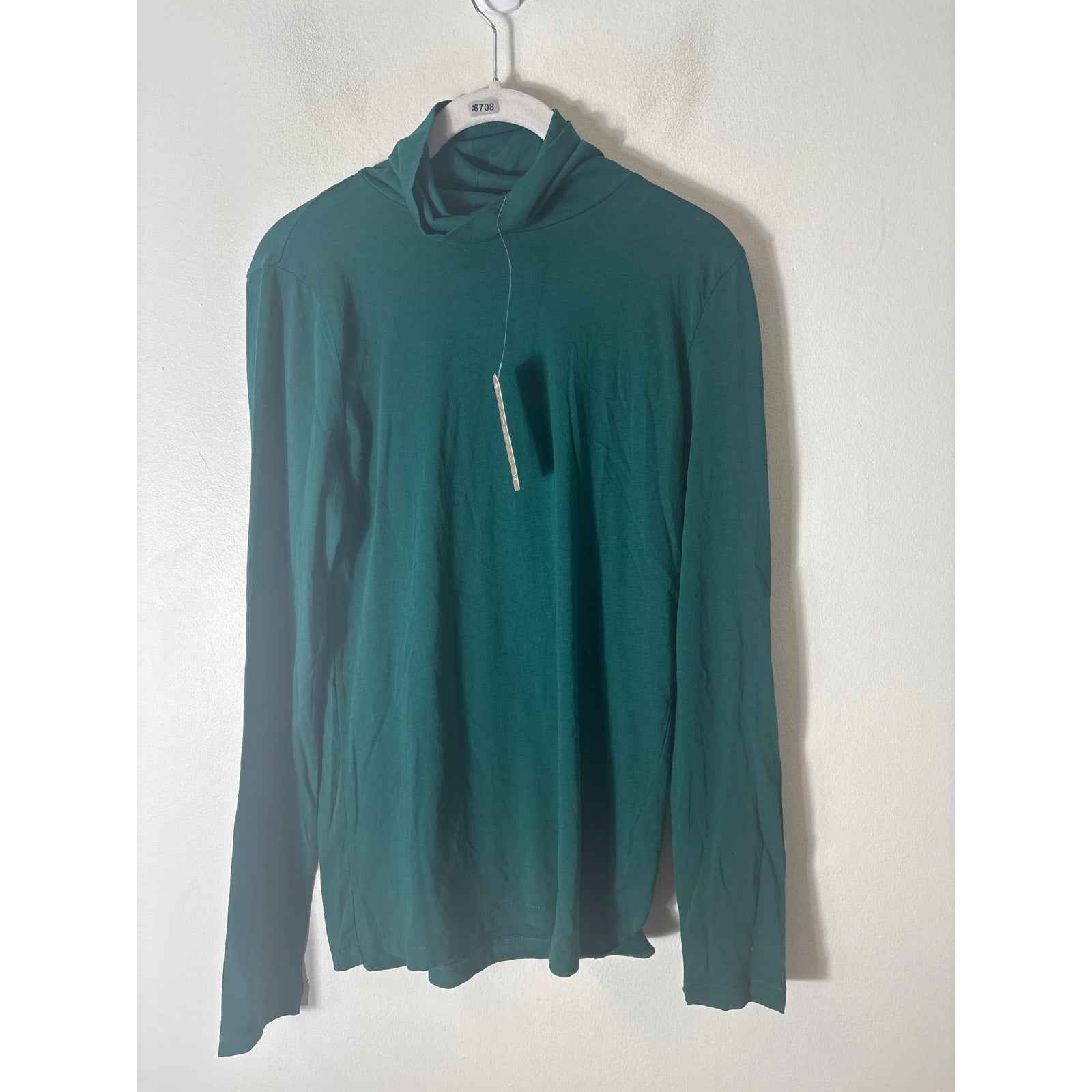 NWT Jewel Green Turtleneck Shirt Szs S