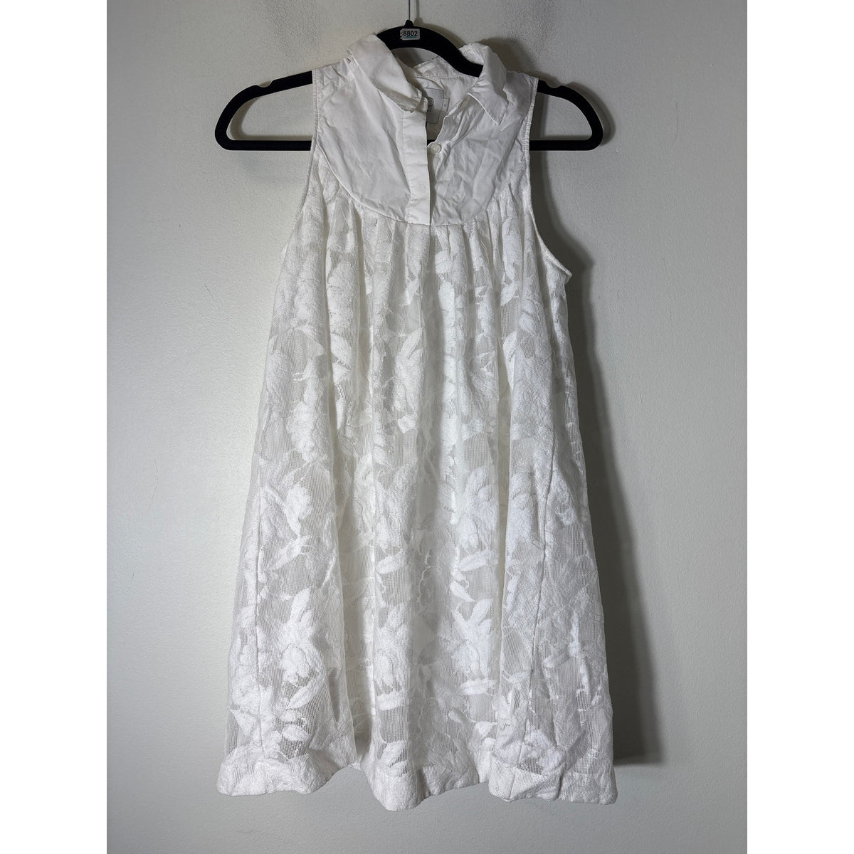 HD in Paris White Sleeveless Mini Dress Sz XS