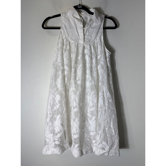HD in Paris White Sleeveless Mini Dress Sz XS