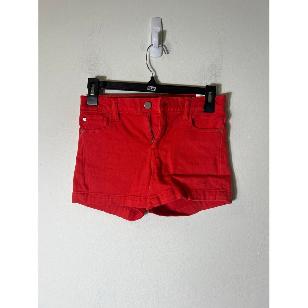 Girls DL1961 Red Lucy Shorts Size 14