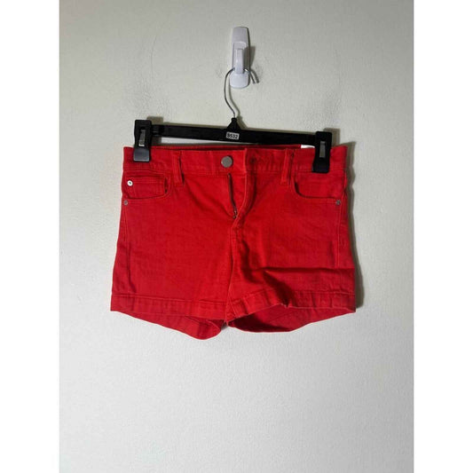 Girls DL1961 Red Lucy Shorts Size 14
