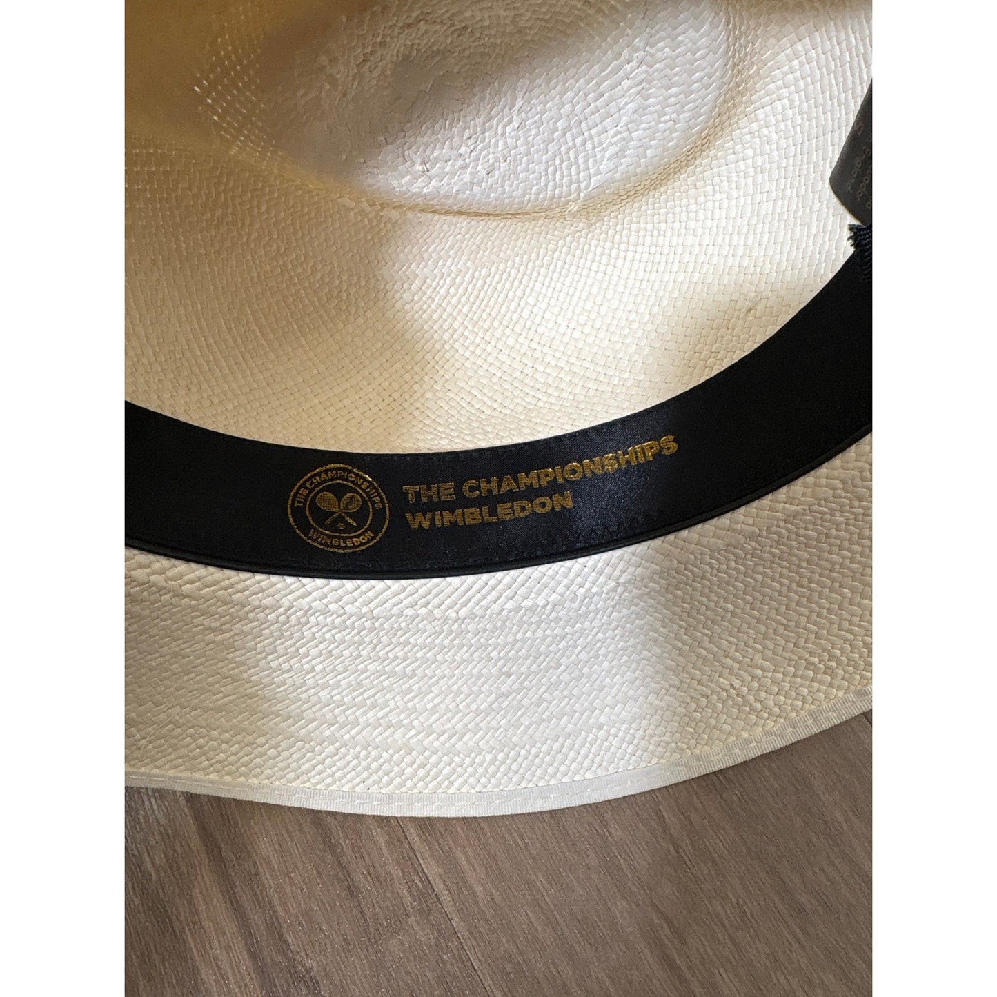 Ladies Wimbledon Genuine Panama Hat Sz S