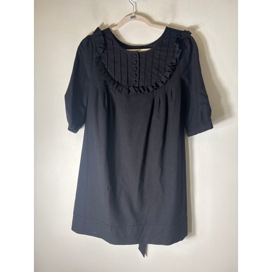 Juicy Courture Black Half Sleeve Mini Dress Sz 8