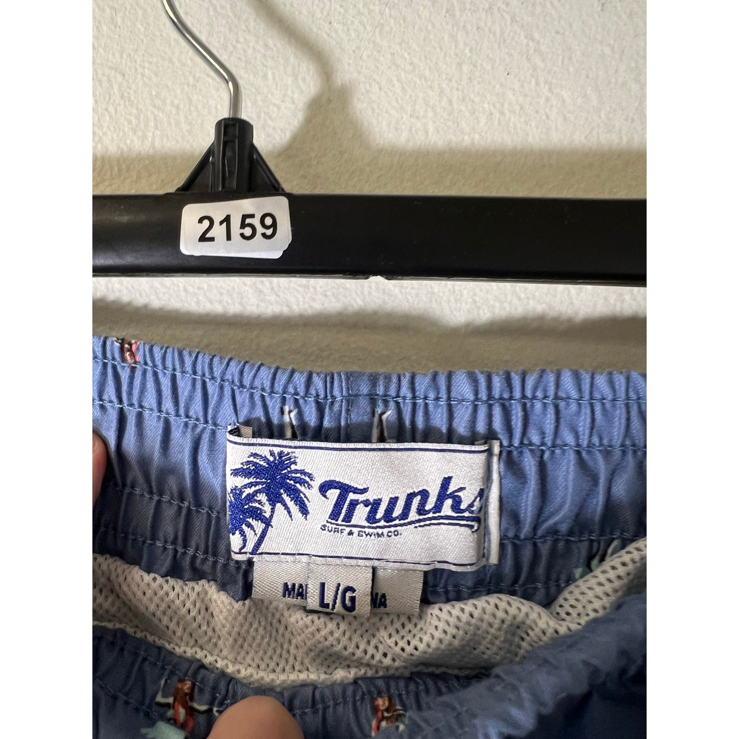 Men's Trunks Blue Hulu Girls Swim Trunks Sz L