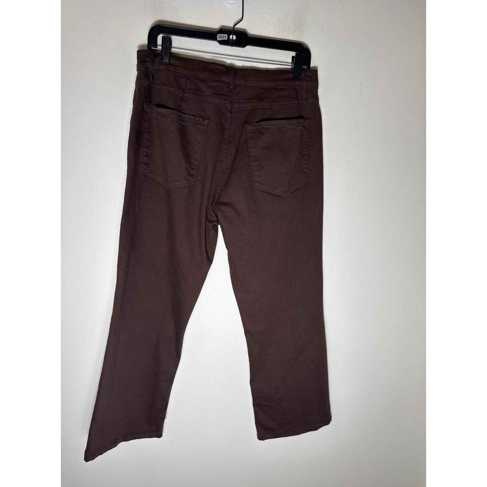 Elliot Lauren Brown Straight Leg Denim Jeans Sz 14
