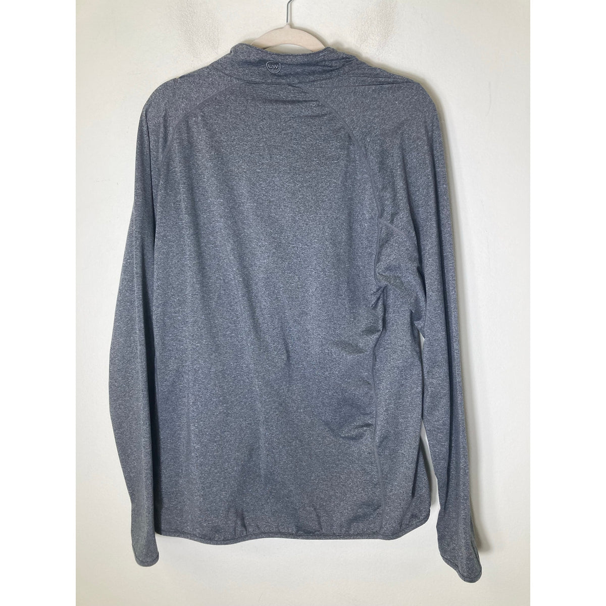 Men's Level Wear Gray Long Sleeve "Vanderbilt" Performance Style Shirt Sz L