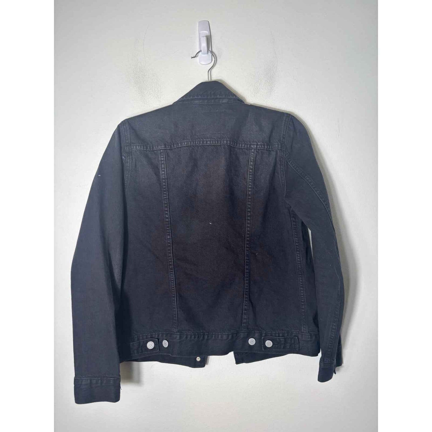Levi's Black Denim Jacket Sz S