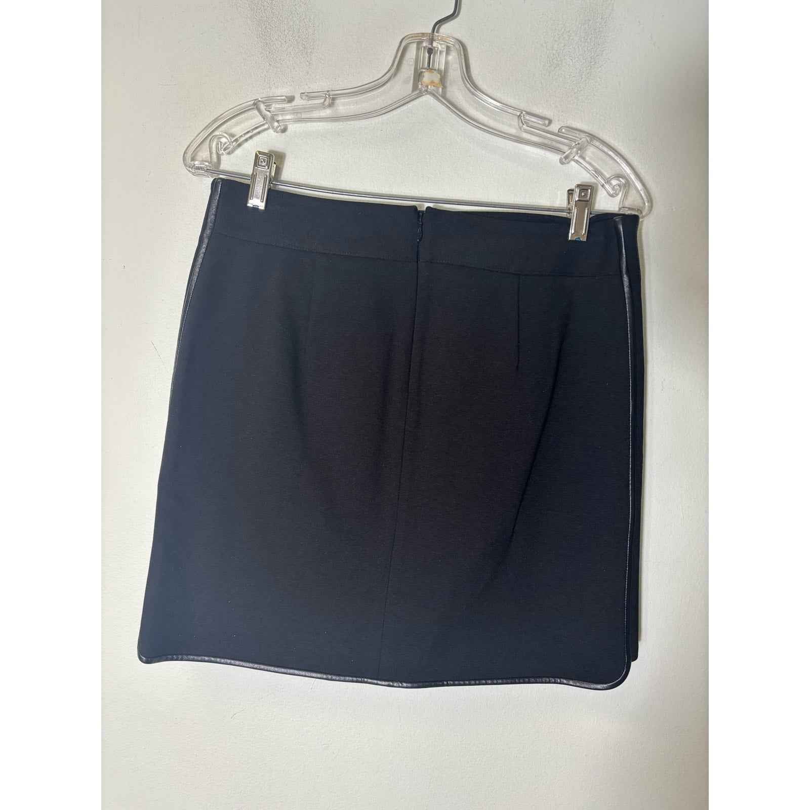White House Black Market Black Mini Skirt and Jacket Set Sz 4