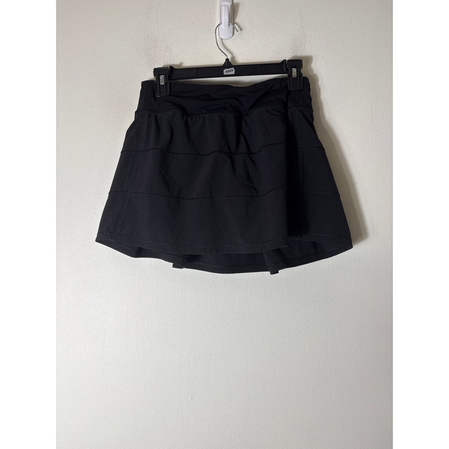 Lululemon Black Tennis Tiered Skirt Sz 6