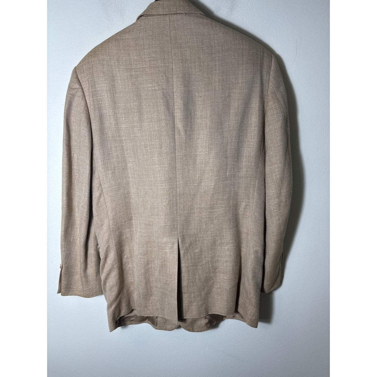Mens Brooks Brothers Tan Jacket Sz 40