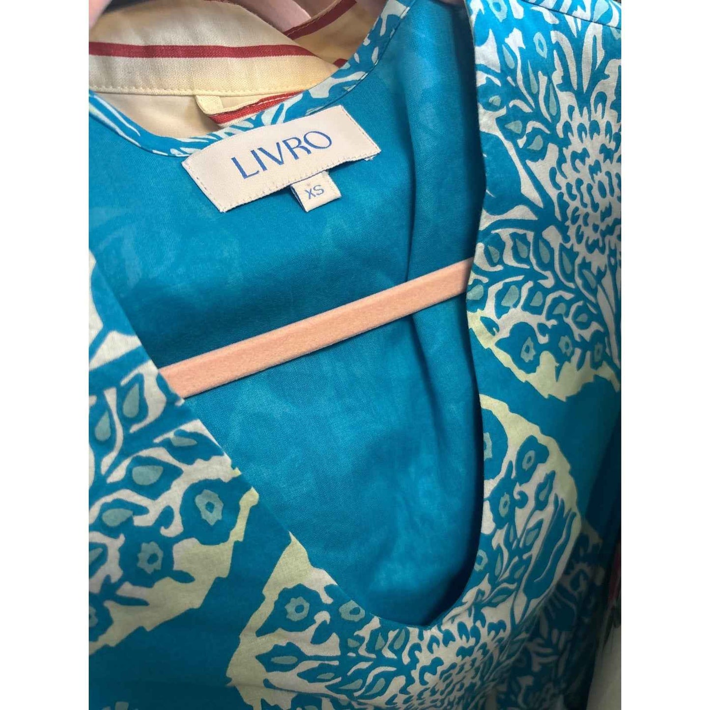 Livro Adler Dress In Bontanical Leaf Print Sz XS