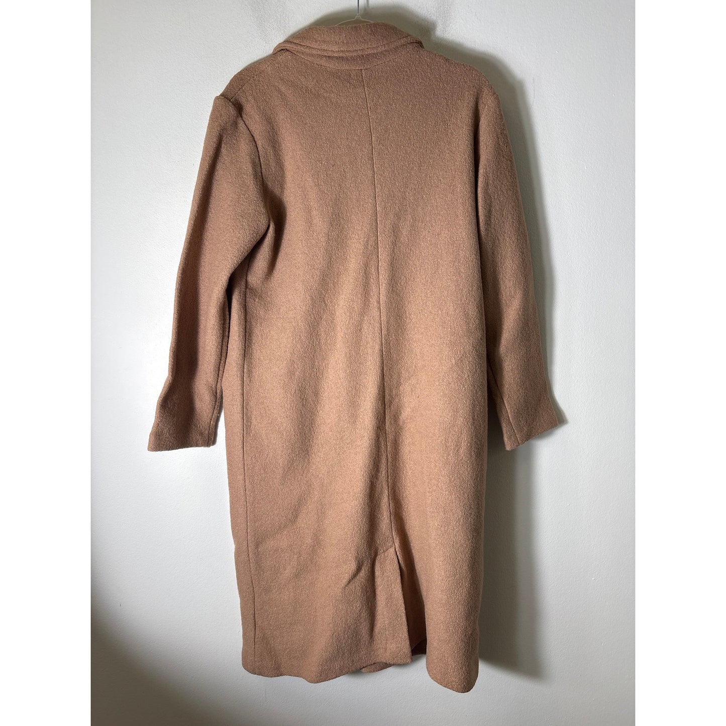 Christian Sirano Camel Boucle Coat Sz M