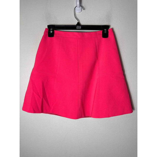 J.Crew Neon Pink Mini Skirt Sz 0