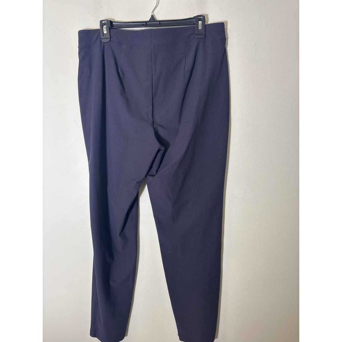 NWT Eileen Fisher Black Ankle Pants Sz XL