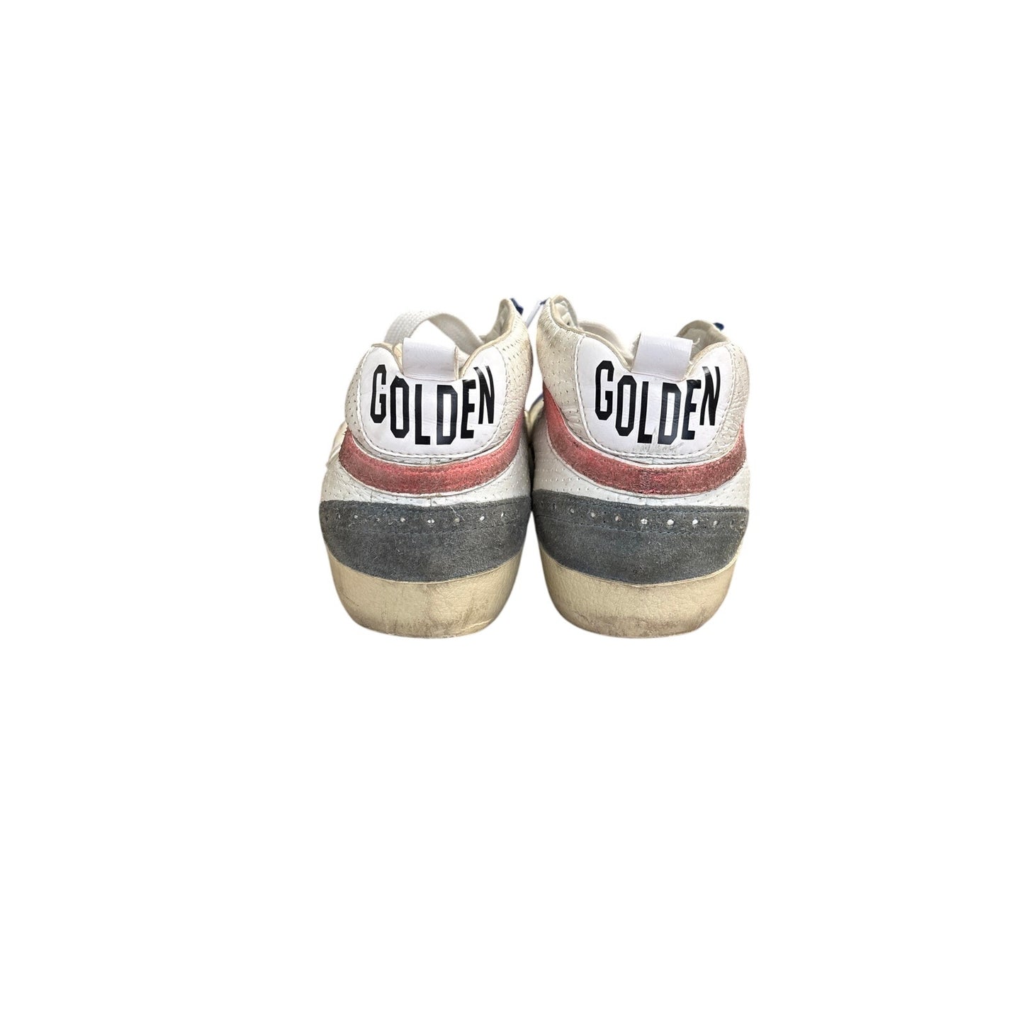 Golden Goose Blue Star Ankle Top Tennis Shoes Sz 37 (7)