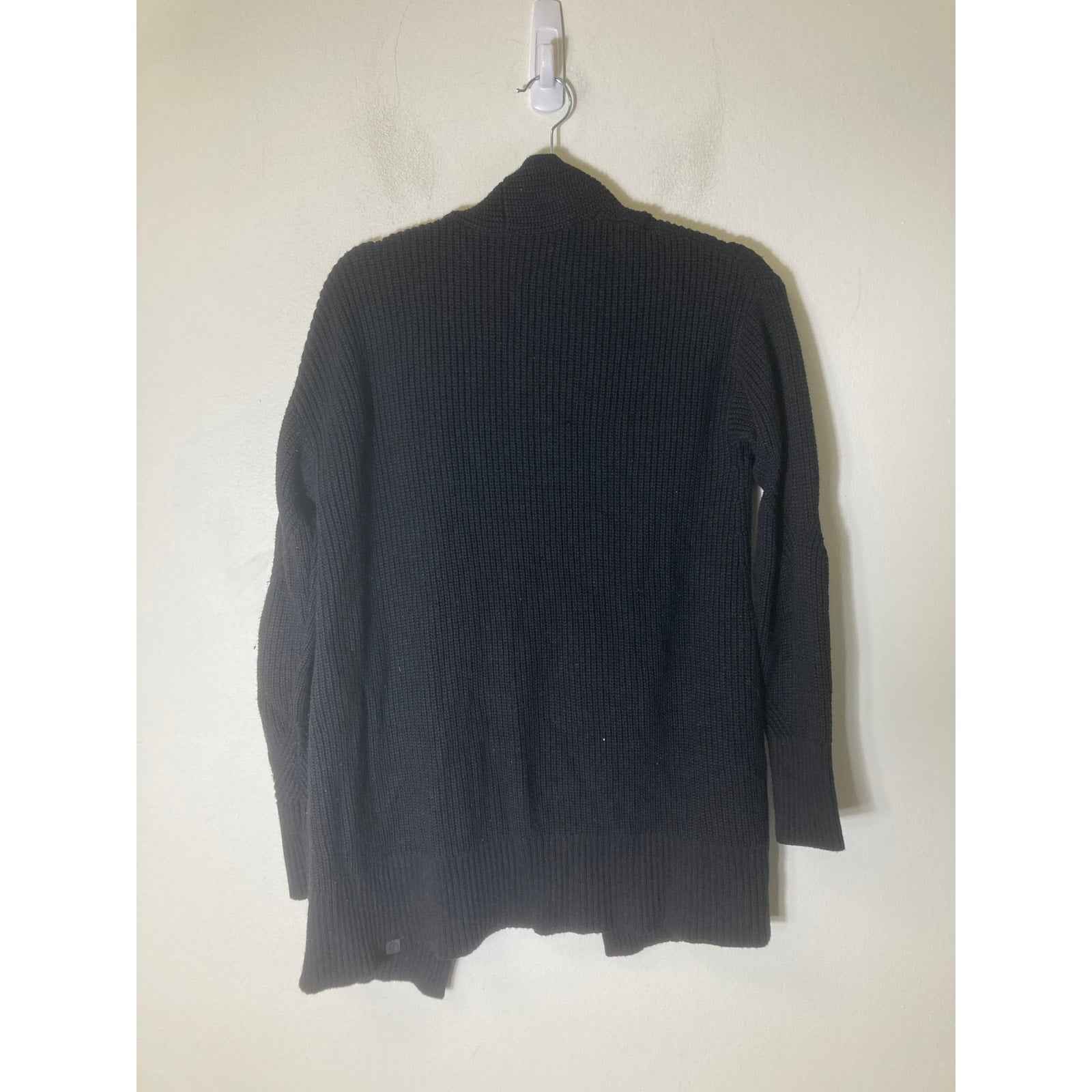 Lululemon Black Long Sleeve Knit Cardigan Sz XS