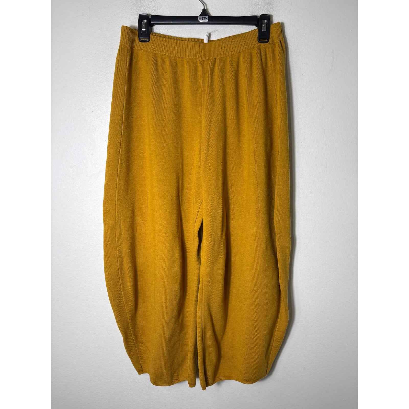 Daily Practice Mustard Yellow Sweater Athleisure Set Sz XL Top, L Bottom