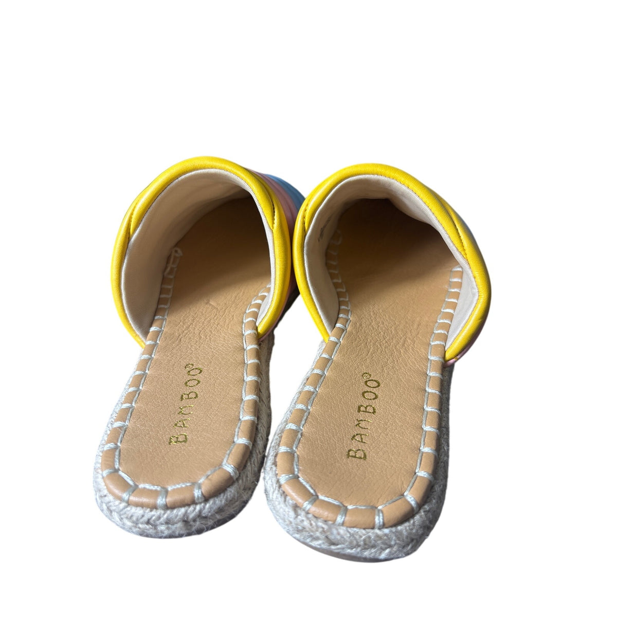 Bamboo Rainbow Slides Sz 5.5
