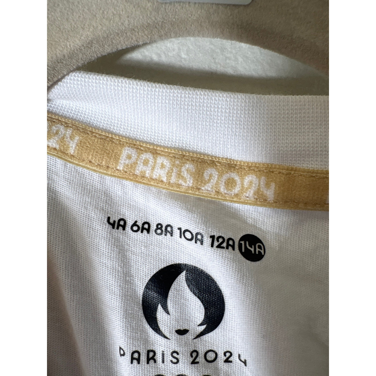 Kids Paris 2024 Olypics Tee Sz Y14