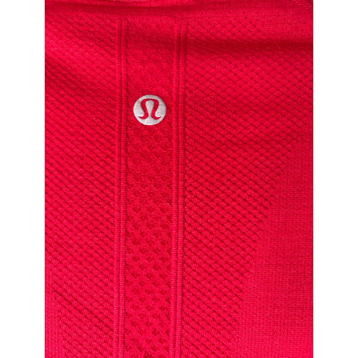 Lululemon Red Athletic Short Sleeve Top Sz 4