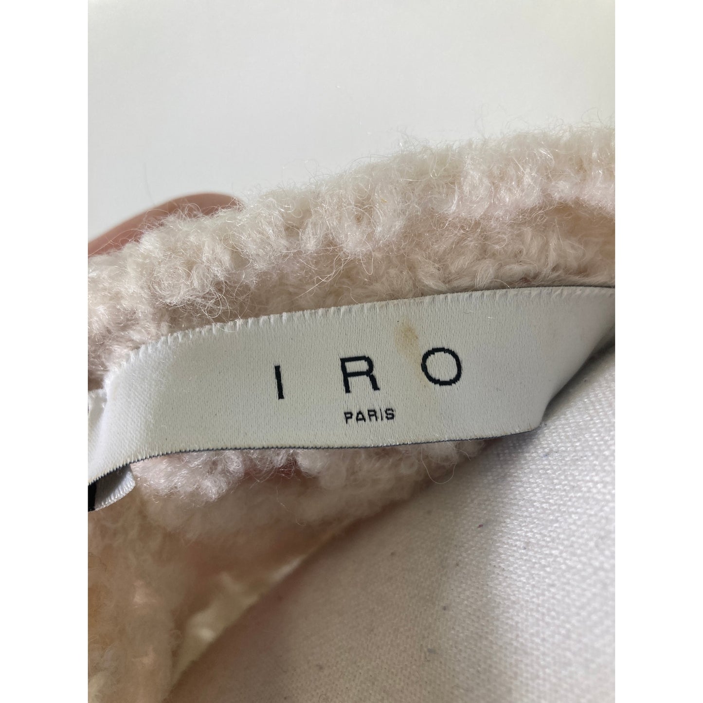 IRO Cream Chunky Sweater Sz M
