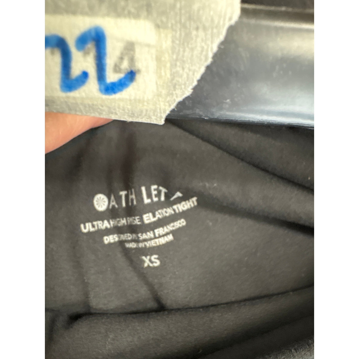 Athleta Black Ultra High Rise Elation Tight Sz XS