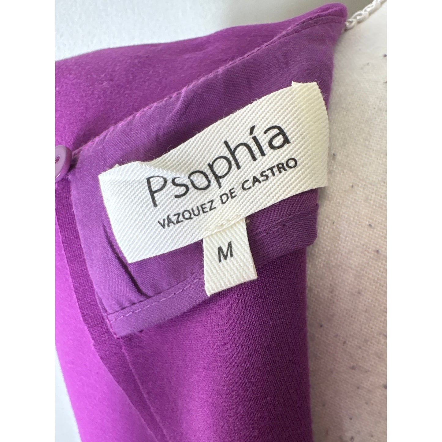 Psophia Plum Mod A Line Sleeveless Midi Dress Sz M