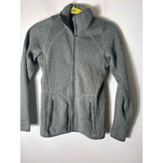 Columbia Dark Green Long Sleeve Zip Up Jacket Sz XS