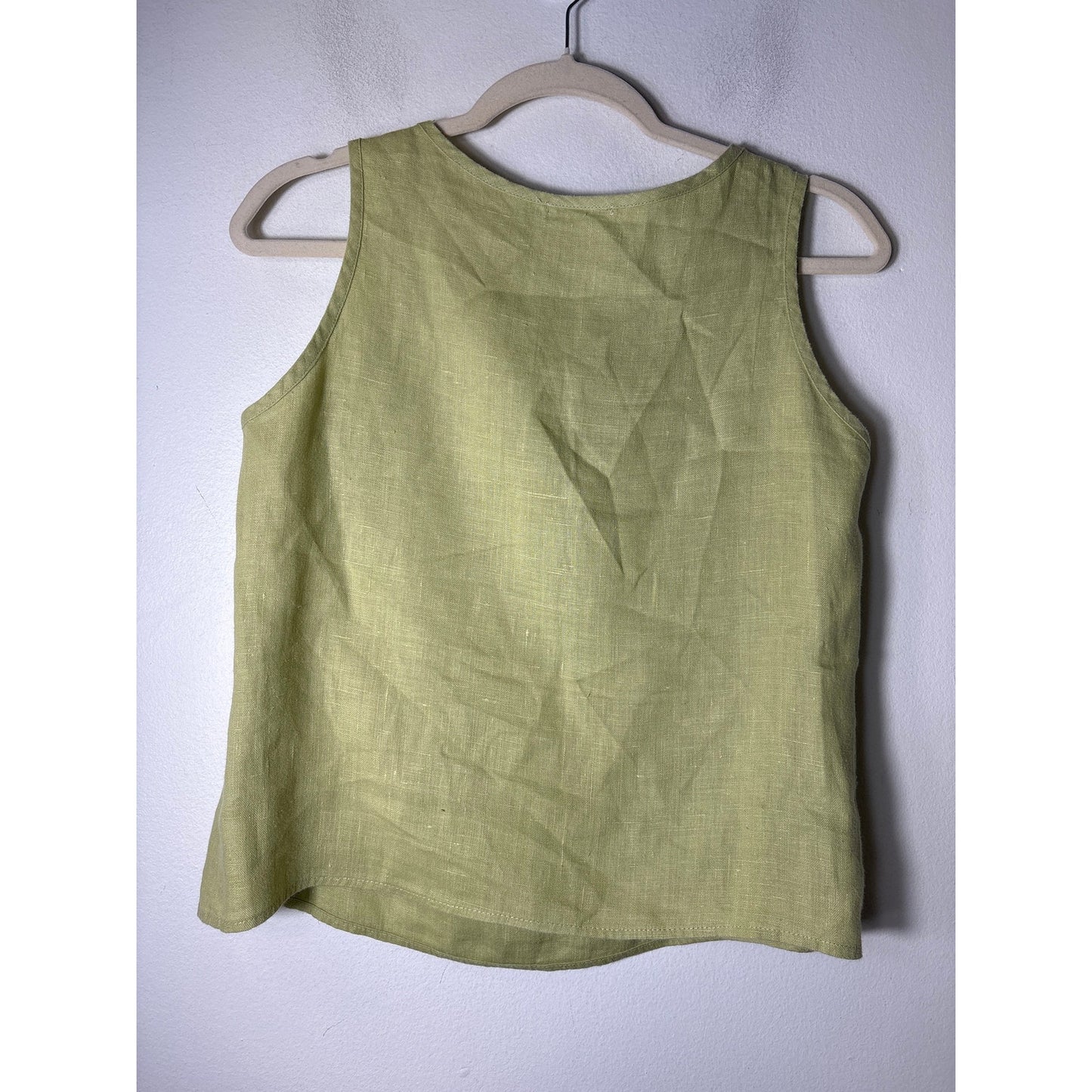 DB Sport Light Green Sleeveless Top and Crop Pants Set Sz S