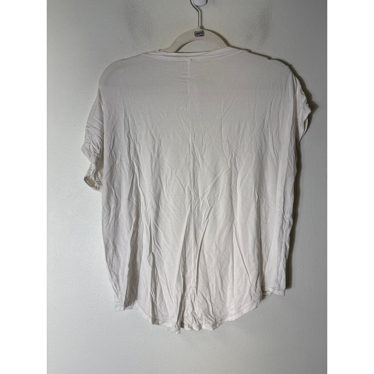 Bubblelime white shirt Sz S