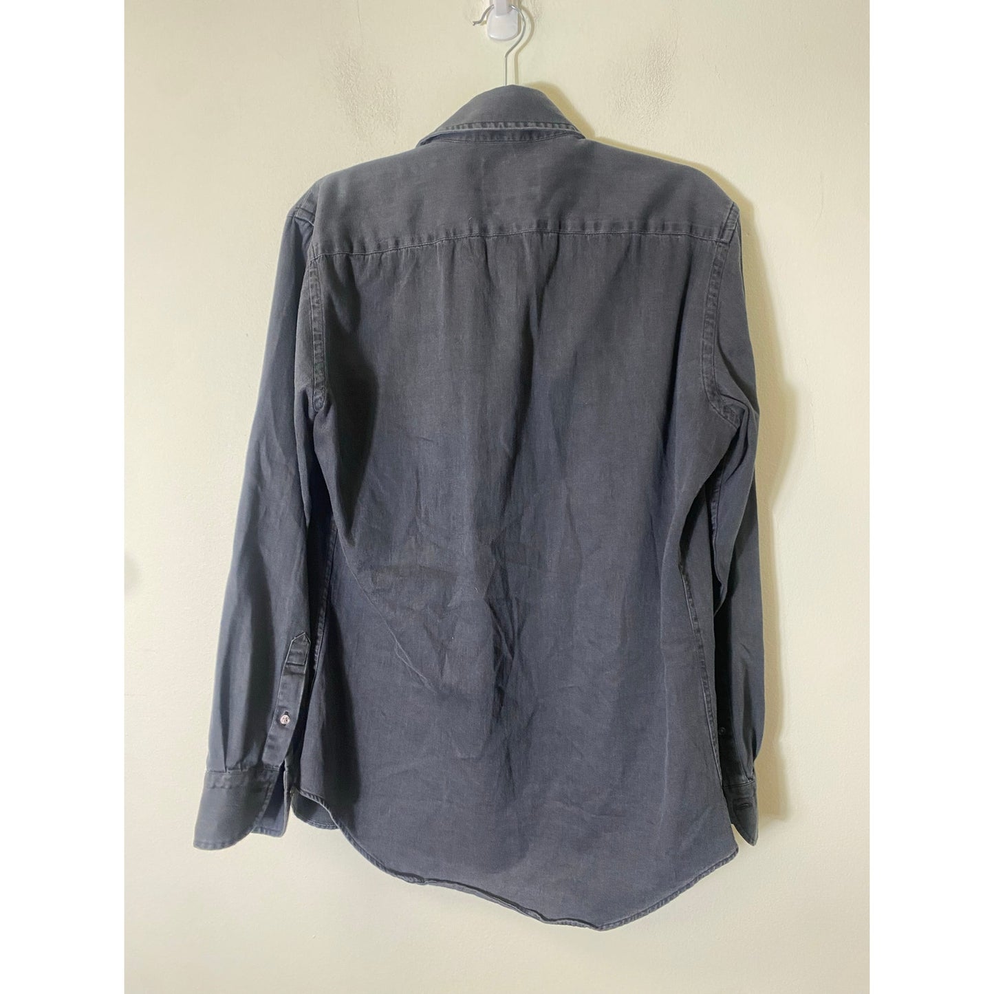 Ledbury Black Button Up Shirt Sz 15 1/2