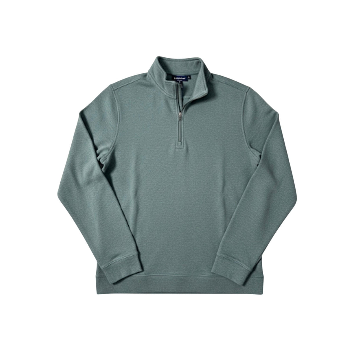 Men's NWT Lands' End Dusty Green Half Zip Pullover Sz L (42-44)
