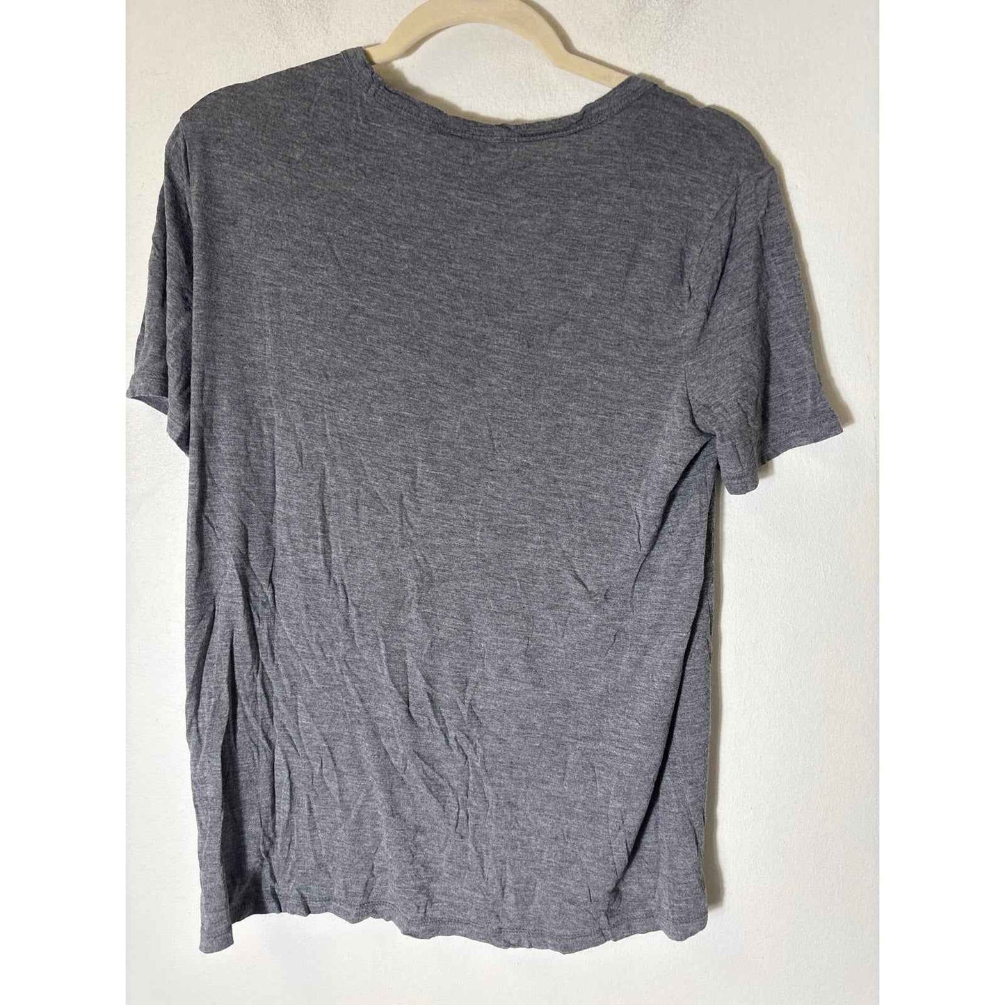Alexander Wang Gray Short Sleeve Cotton Tee Sz M