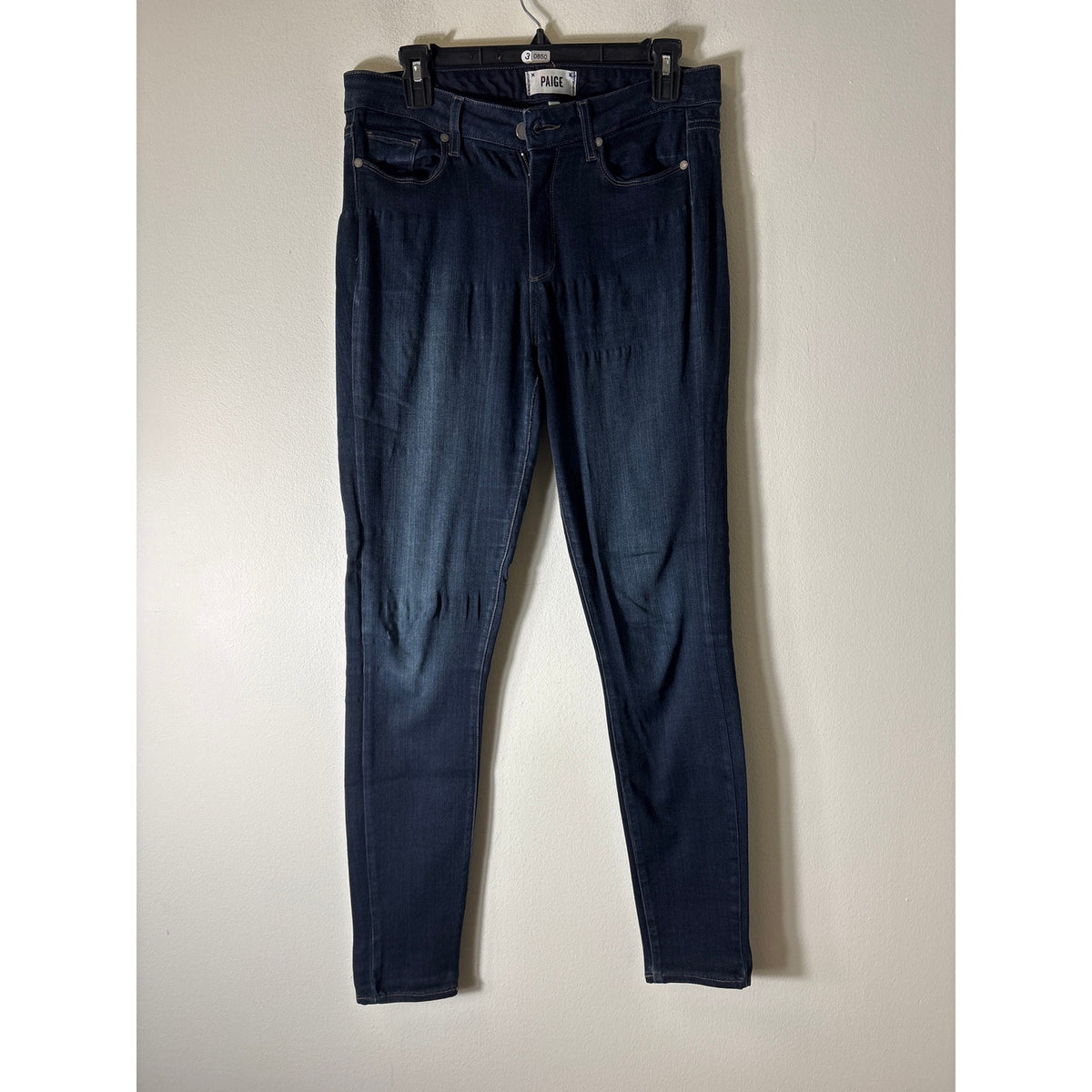 Paige Hoxton Ultra Skinny Dark Wash Jeans Sz 30