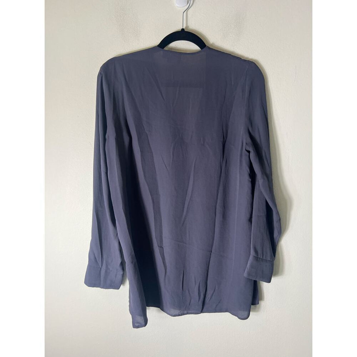 ASOS Dark Gray Long Sleeve Tunic Size 8