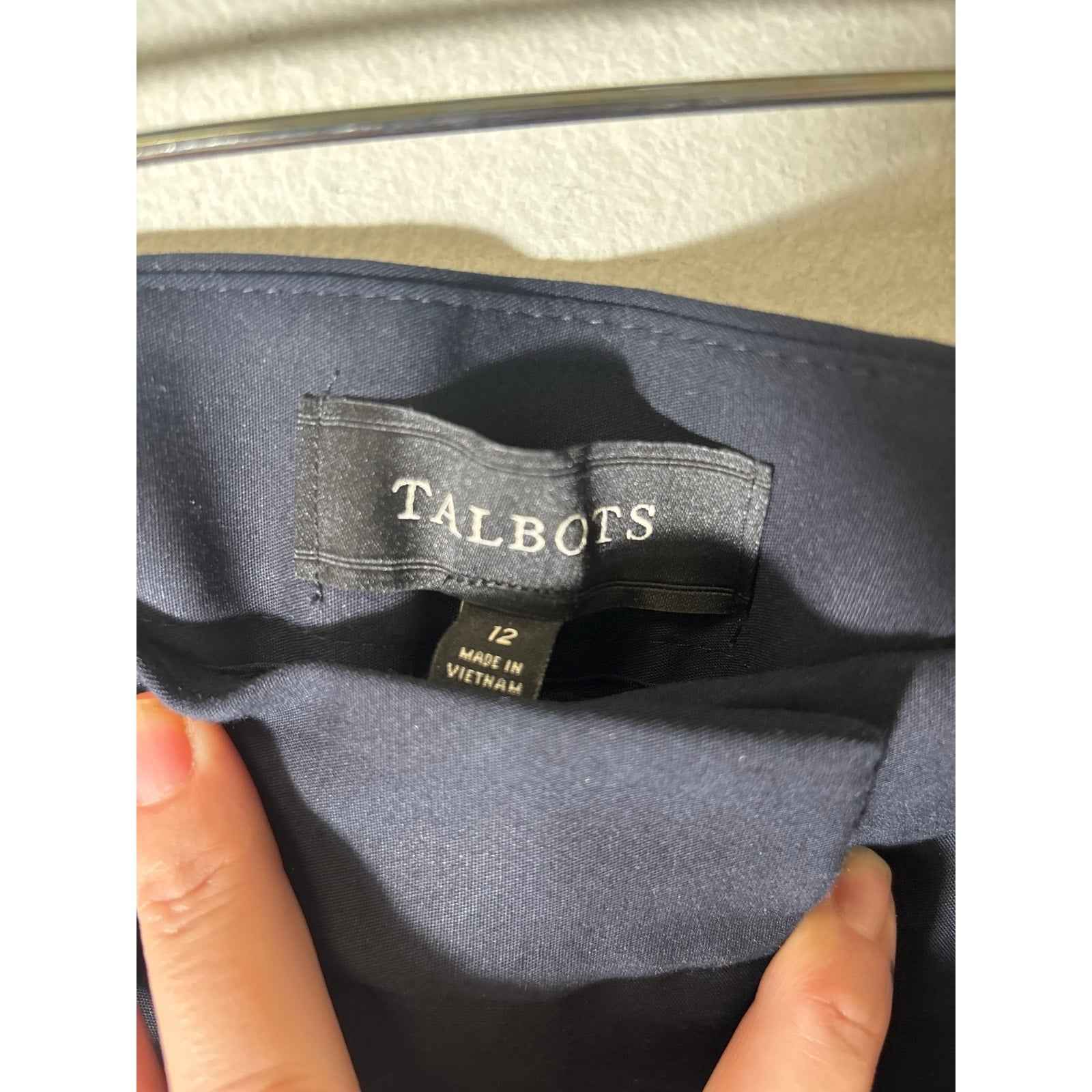 NWT Talbots Slimming Black Shorts Sz 12