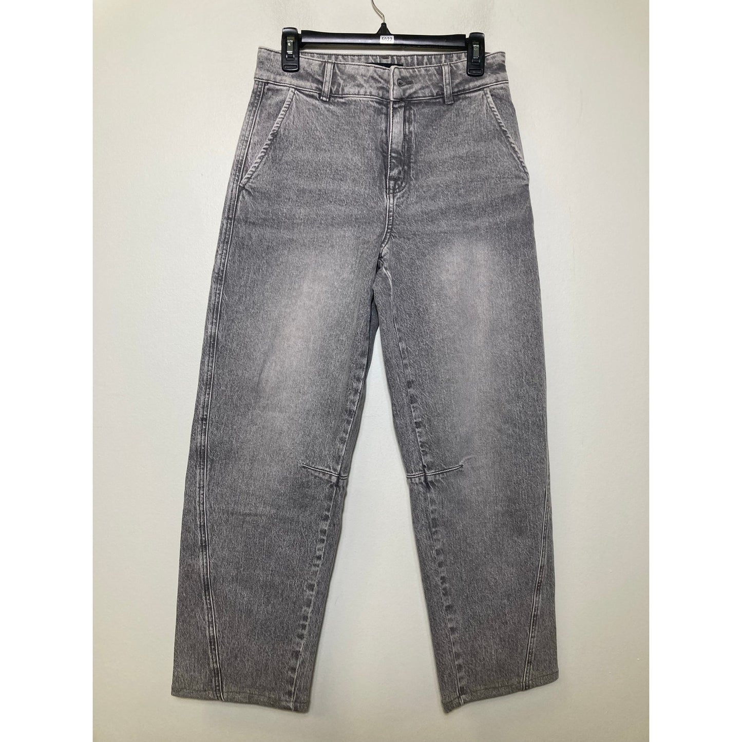 Sanctuary Twisted Seam Barrel Gray Denim Sz 27