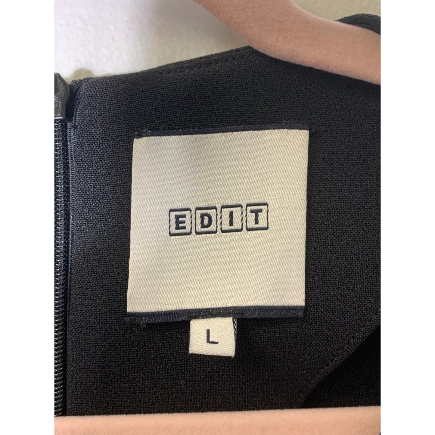 Edit Black Bell Sleeve Top Sz L