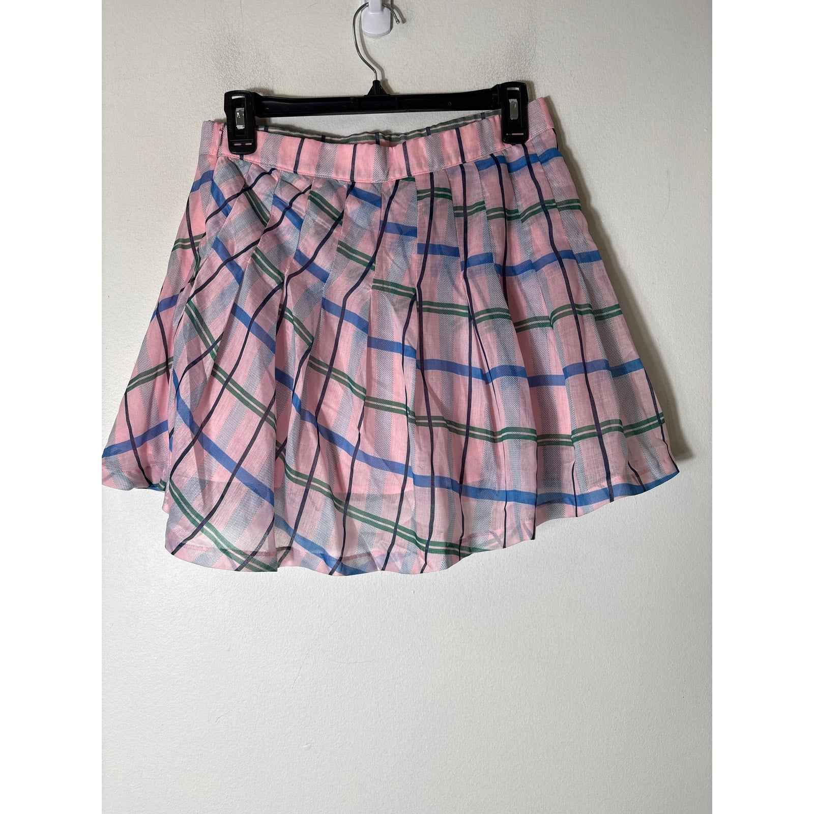 NWT Buru Pink "The Classic Pleated Tennis Skirt Sz M