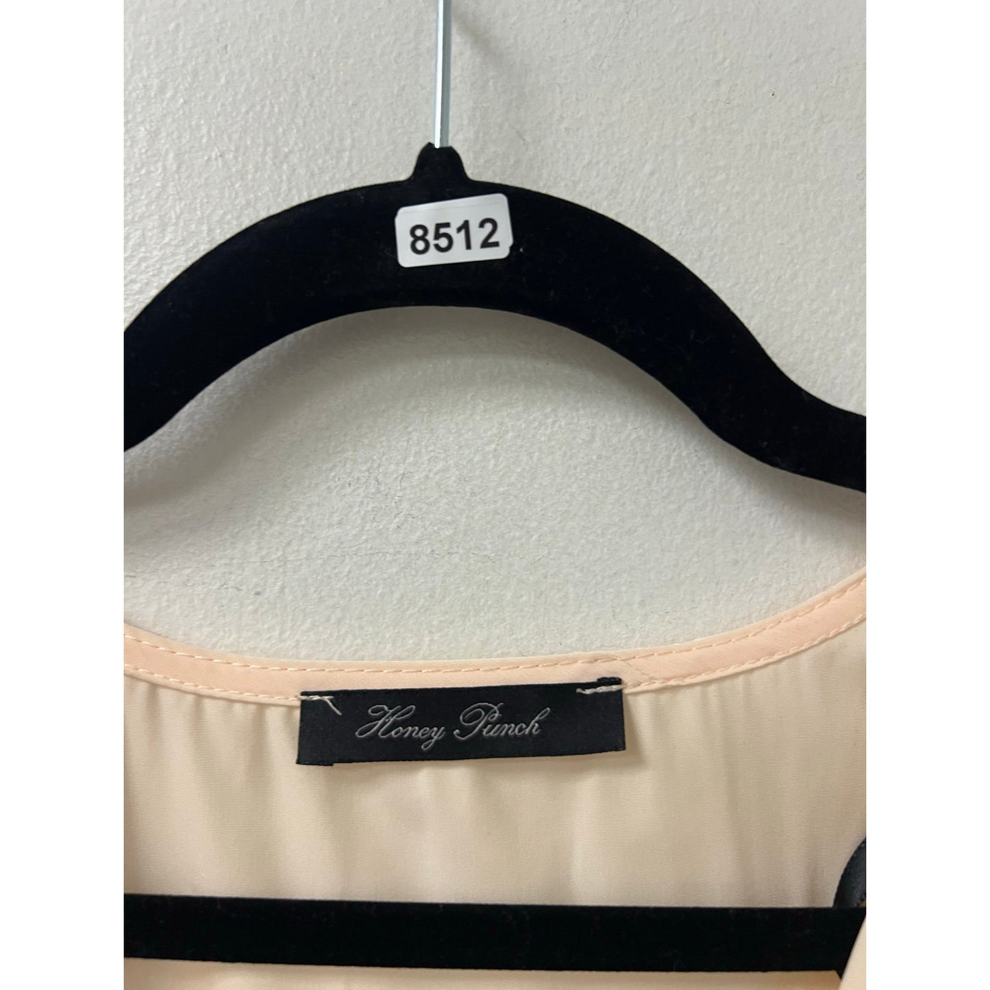 Honey Punch Romper Peach color Sz XS